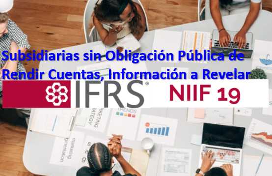 Articulo sobre la NIIF 19_00 NIIF 19 Subsidiarias sin Obligación Pública de Rendir Cuentas Información a Revelar